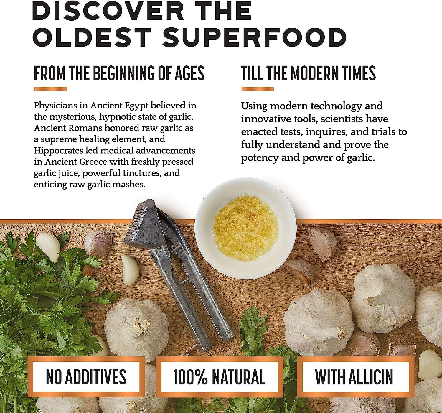 Garlic Allicin Extract - Immune Support, Liquid Form