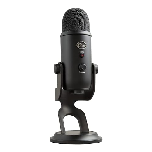 Blue Yeti USB Microphone for Gamers and Streamers