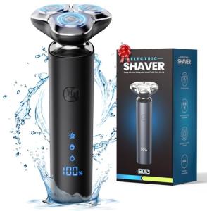 Men's Electric Razor with Rotary Shaving System