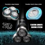 Rechargeable Waterproof Electric Razor for Men