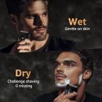 Mbzoey Waterproof Electric Foil Shaver for Men