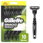Gillette Mach3 Sensitive Disposable Razors, 10 Count