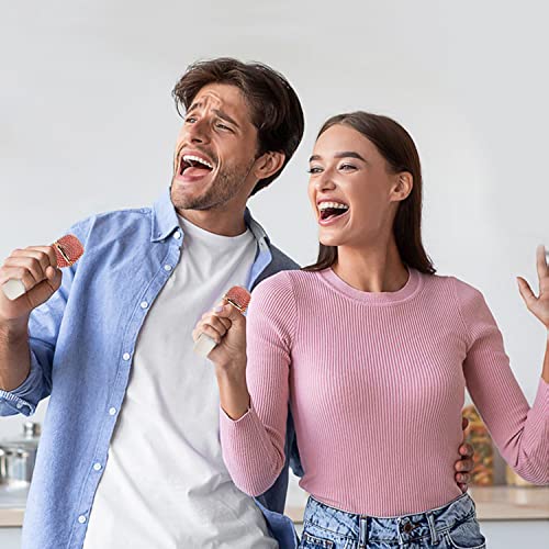 Bluetooth Karaoke Speaker Set, Retro Portable Handheld Mic