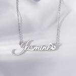 Personalized Sterling Silver Name Necklace for Women