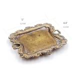 Vintage Gold Jewelry Box Organizer by Funly mee