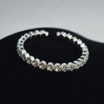 Electroplated Luxury Jewelry Set with Rhinestones