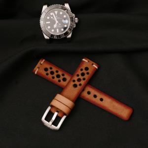 Calf Leather Band for Rolex Watch, 20/18mm