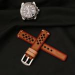 Calf Leather Band for Rolex Watch, 20/18mm