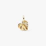 Elegant Gold Flower Pendant Charm for Her