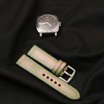 Green Calf Leather Band for Panerai Watch