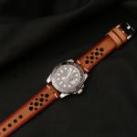 Calf Leather Band for Rolex Watch, 20/18mm