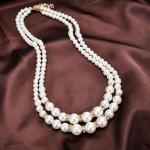 Luxury Retro Faux Pearl Dual Layer Necklace