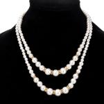 Luxury Retro Faux Pearl Dual Layer Necklace