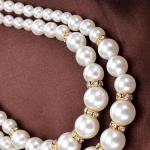 Luxury Retro Faux Pearl Dual Layer Necklace