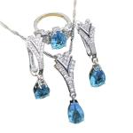 Elegant 18K Gold Plated Jewelry Set for Women