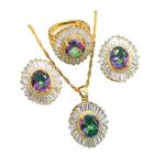 18K Gold Plated Luxury Jewelry Set for Women