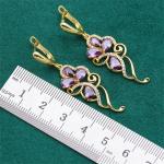 Elegant 18K Gold Plated Jewelry Set for Women