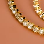 Eye-Catching Luxury Jewelry Set with Rhinestones