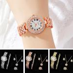Luxury Women's Jewelry Set with Watch and Accessories