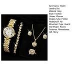 Luxury Women's Jewelry Set with Watch and Accessories
