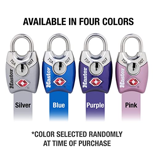 Master Lock TSA Approved Locks, 2-Pack, Colors Vary