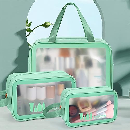 Translucent Waterproof Toiletry Bag for Travel