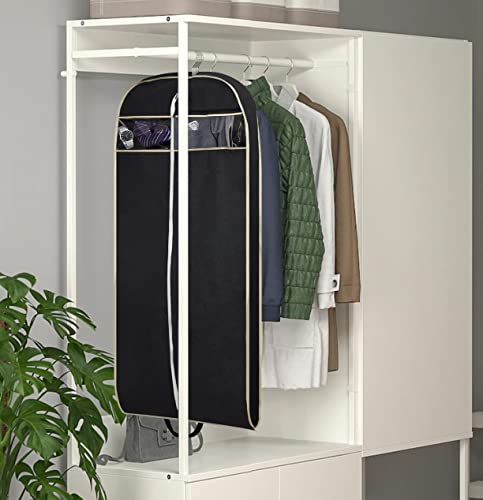 MISSLO 43" Travel Garment Bag with Accessory Pocket