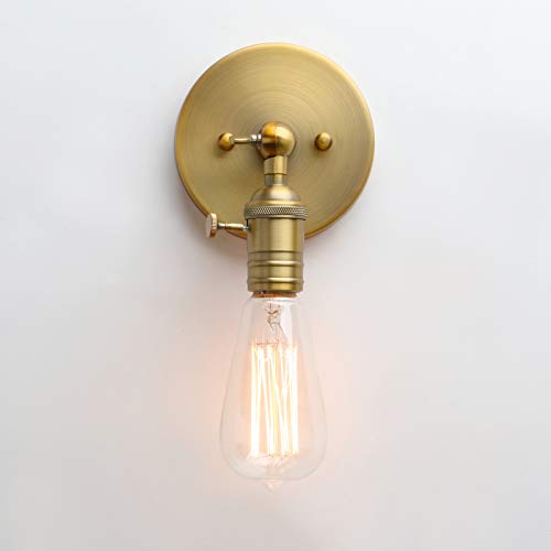 Permo Minimalist Single Socket Wall Sconce Light