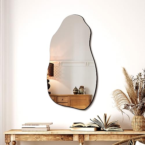 Asymmetrical Wall Mirror for Cozy Spaces