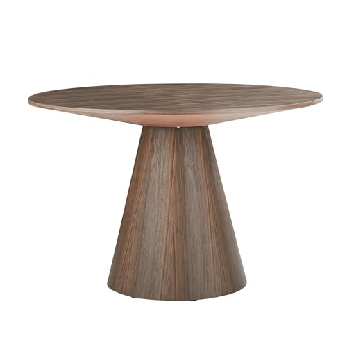 Minimalist Round Dining Table for 4-6 People