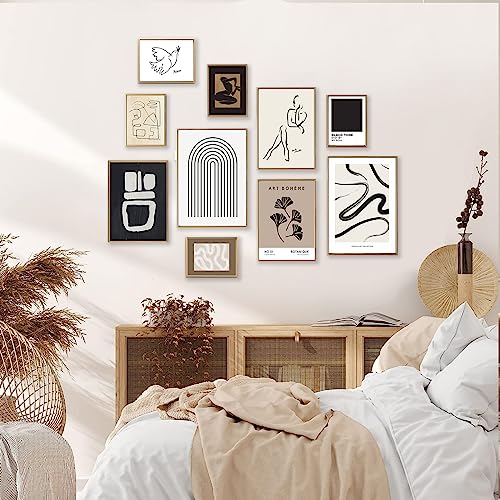 Minimalist Boho Line Art Canvas Wall Decor