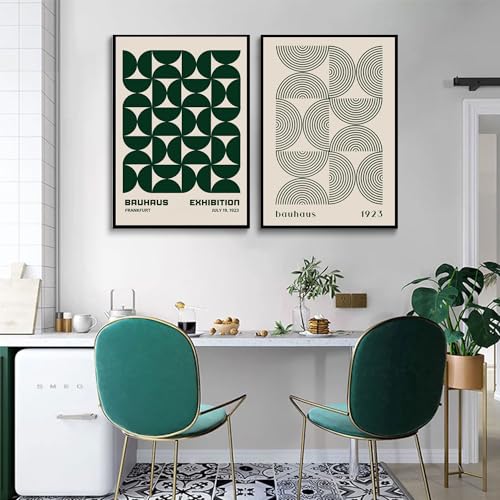 Bauhaus Mid Century Minimalist Wall Art Print