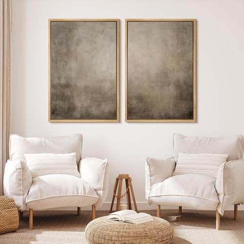 Monochromatic Abstract Framed Wall Art Print