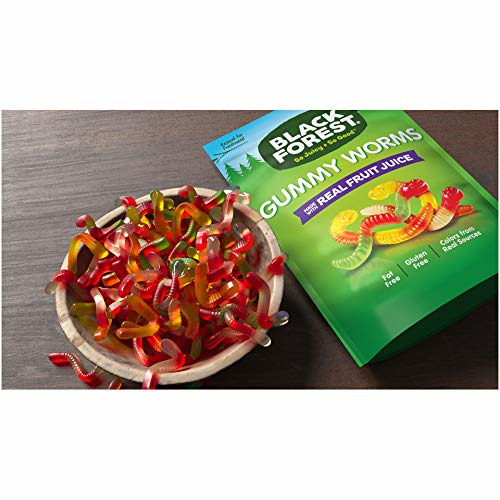 Black Forest Gummy Worms, 5lb Bulk Bag