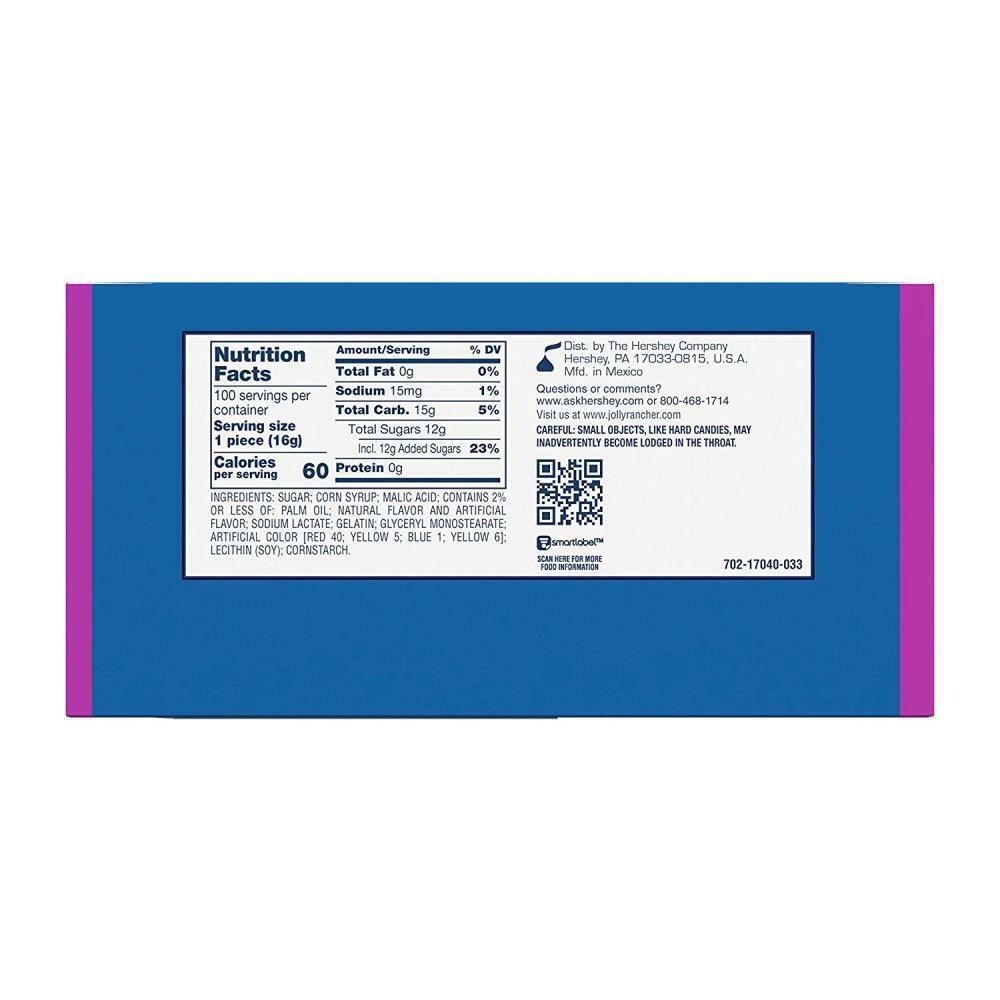 JOLLY RANCHER Fruit Filled Pops Assorted Candy Box