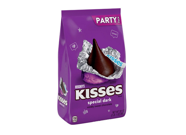 HERSHEY'S KISSES SPECIAL DARK Chocolate Candy, 32.1 oz