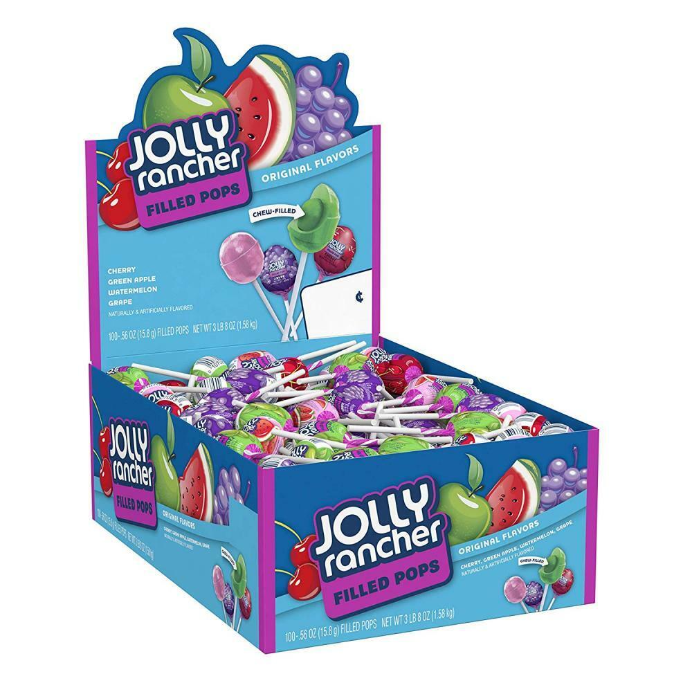JOLLY RANCHER Fruit Filled Pops Assorted Candy Box