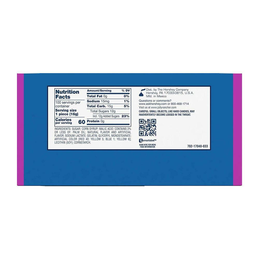 JOLLY RANCHER Fruit Filled Pops Assorted Candy Box