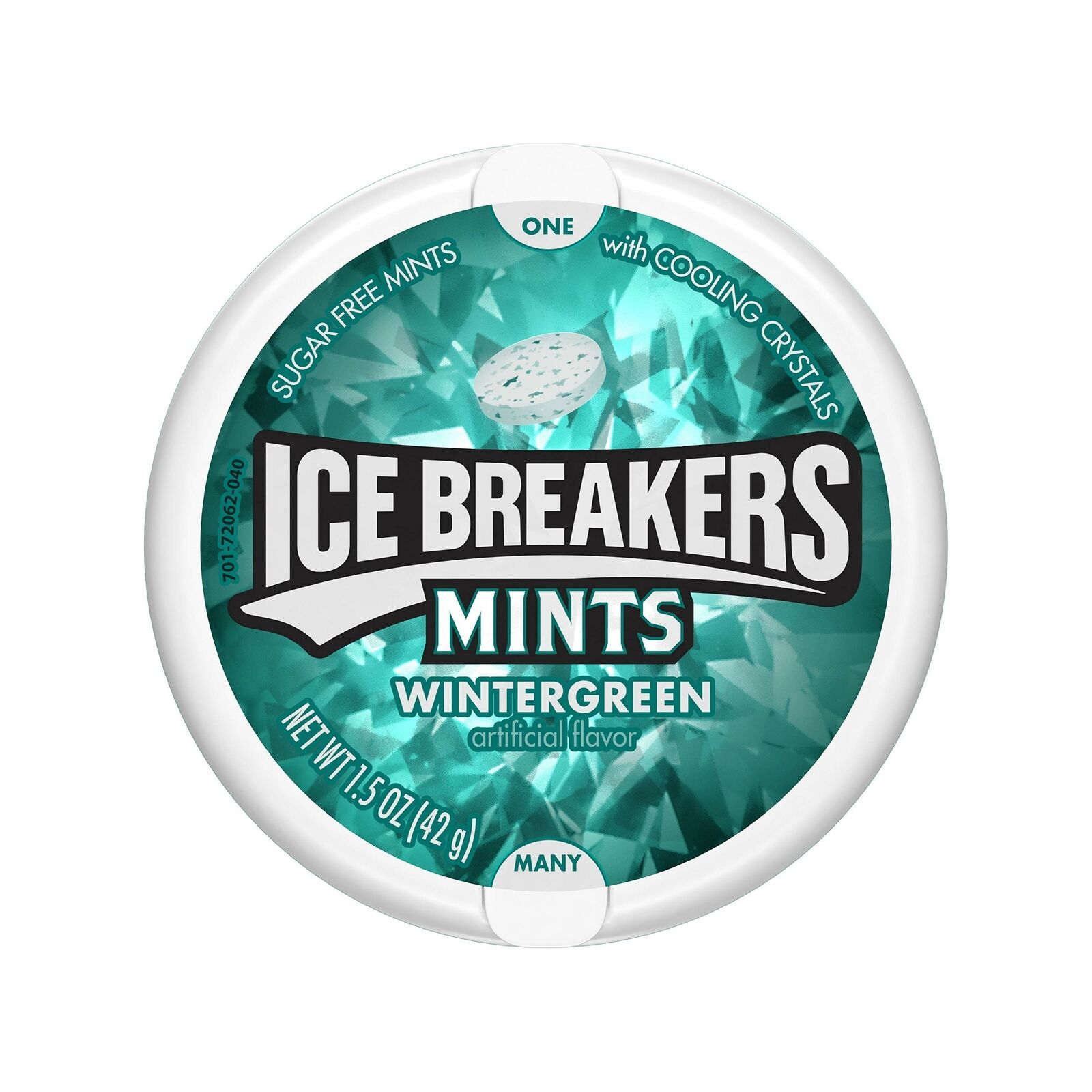 ICE BREAKERS Wintergreen Sugar Free Mints, 1.5oz (8pk)