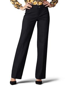 Lee Women's Flex Motion Comfort Trouser Pant Black