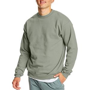 Hanes EcoSmart Men's Sweatshirt in Stonewashed Green
