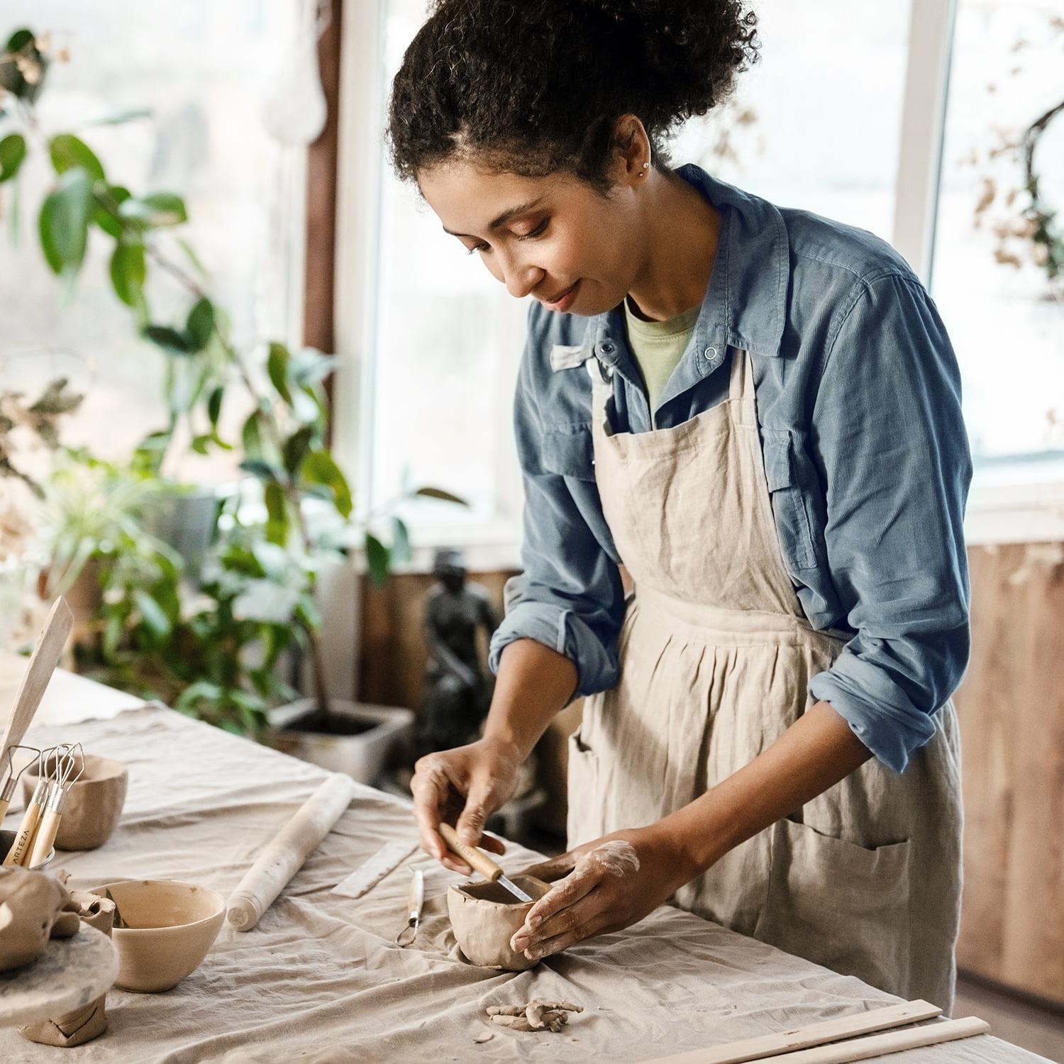 Arteza 42-Piece Clay Sculpting Tool Set