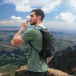 Lightweight Hydration Backpack with 2L Bladder