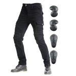 VNFOX Durable Motorcycle Jeans with Armor Pads
