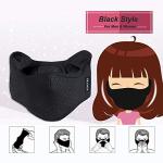 KIVETAI Adjustable Half Face Mask with Earmuffs