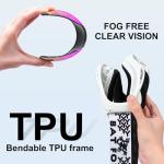 BATFOX Dirt Bike ATV Goggles with UV400 Protection