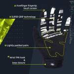 Seibertron Full Finger Touchscreen Racing Gloves