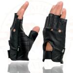 Milwaukee Leather Men's Fingerless Motorcycle Gloves - XX-Large