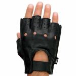 Milwaukee Leather Men's Fingerless Motorcycle Gloves - XX-Large