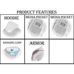 Milwaukee Leather Men's CE Armored Riding Hoodie